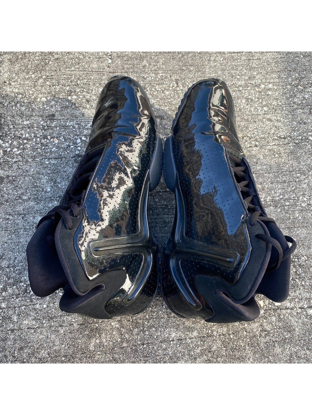 Nike Air Zoom Hyperflight Basketball Shoes Mens Size 11 Triple Black 599503-020 - Picture 6 of 15
